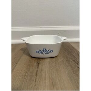 Corning Ware Blue Cornflower Casserole‎ Baking Dish P-43-B • 2 ¾" Cup • No Lid